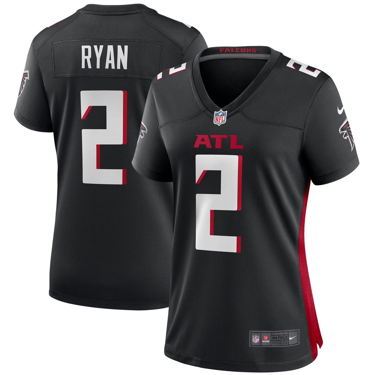 Matt Ryan Atlanta Falcons Nike Women's Player Game Jersey - Black