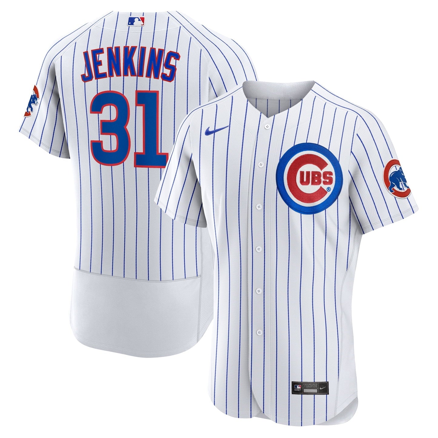Men's Nike Fergie Jenkins White Chicago Cubs Home Authentic Retired Player Jersey