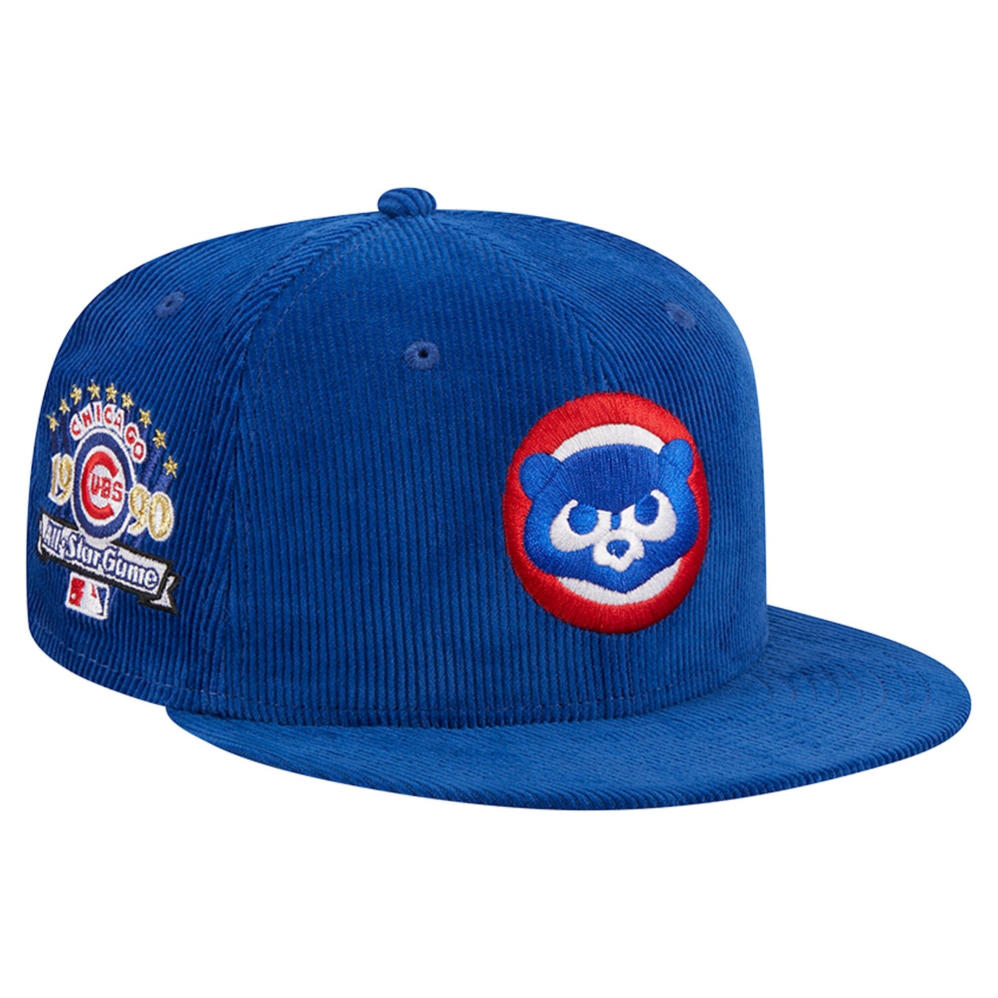 Chicago Cubs New Era Throwback Corduroy 59FIFTY Fitted Hat - Royal