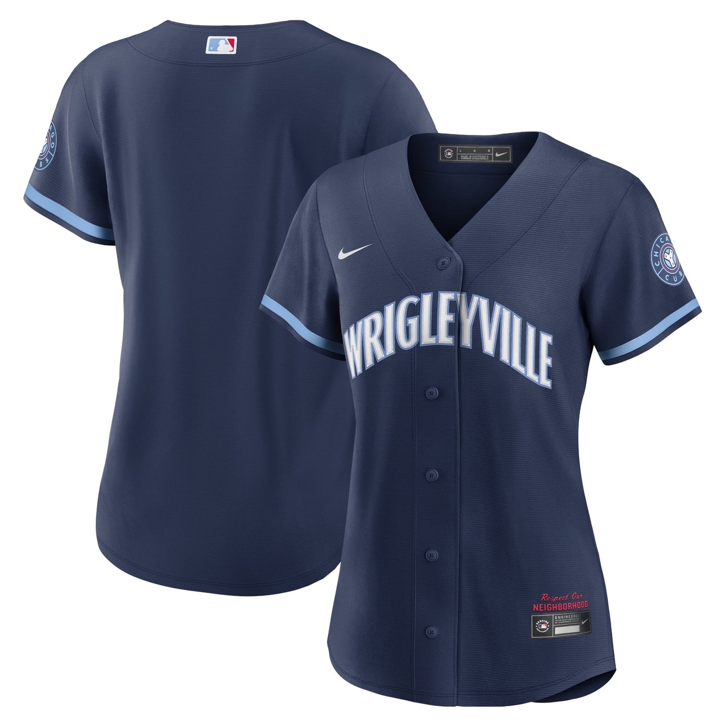 Women's Nike Navy Chicago Cubs City Connect Replica Jersey
