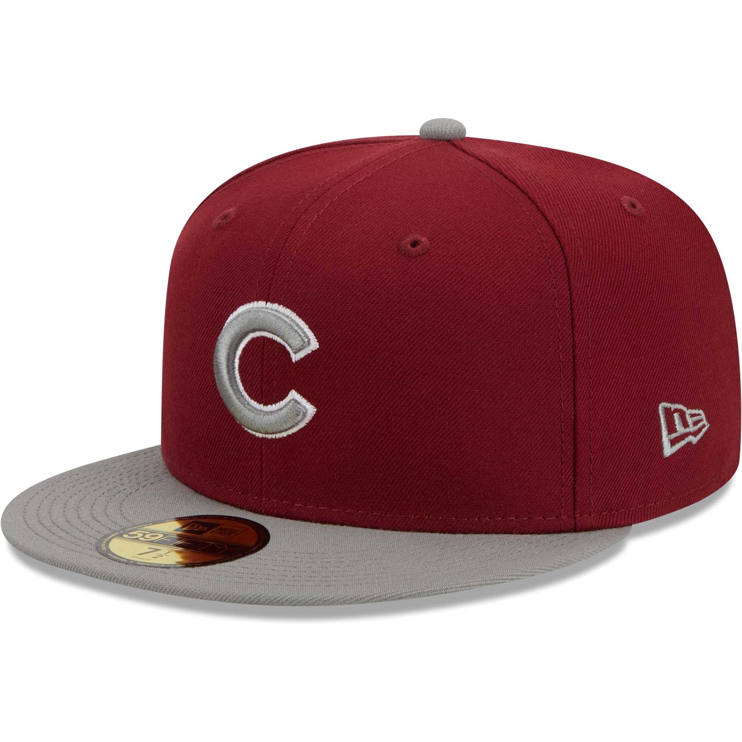 Chicago Cubs New Era Two-Tone Color Pack 59FIFTY Fitted Hat - Cardinal