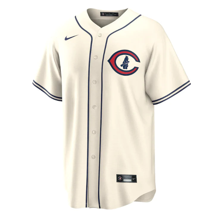 Youth Chicago Cubs Cream Field of Dreams Replica Jersey