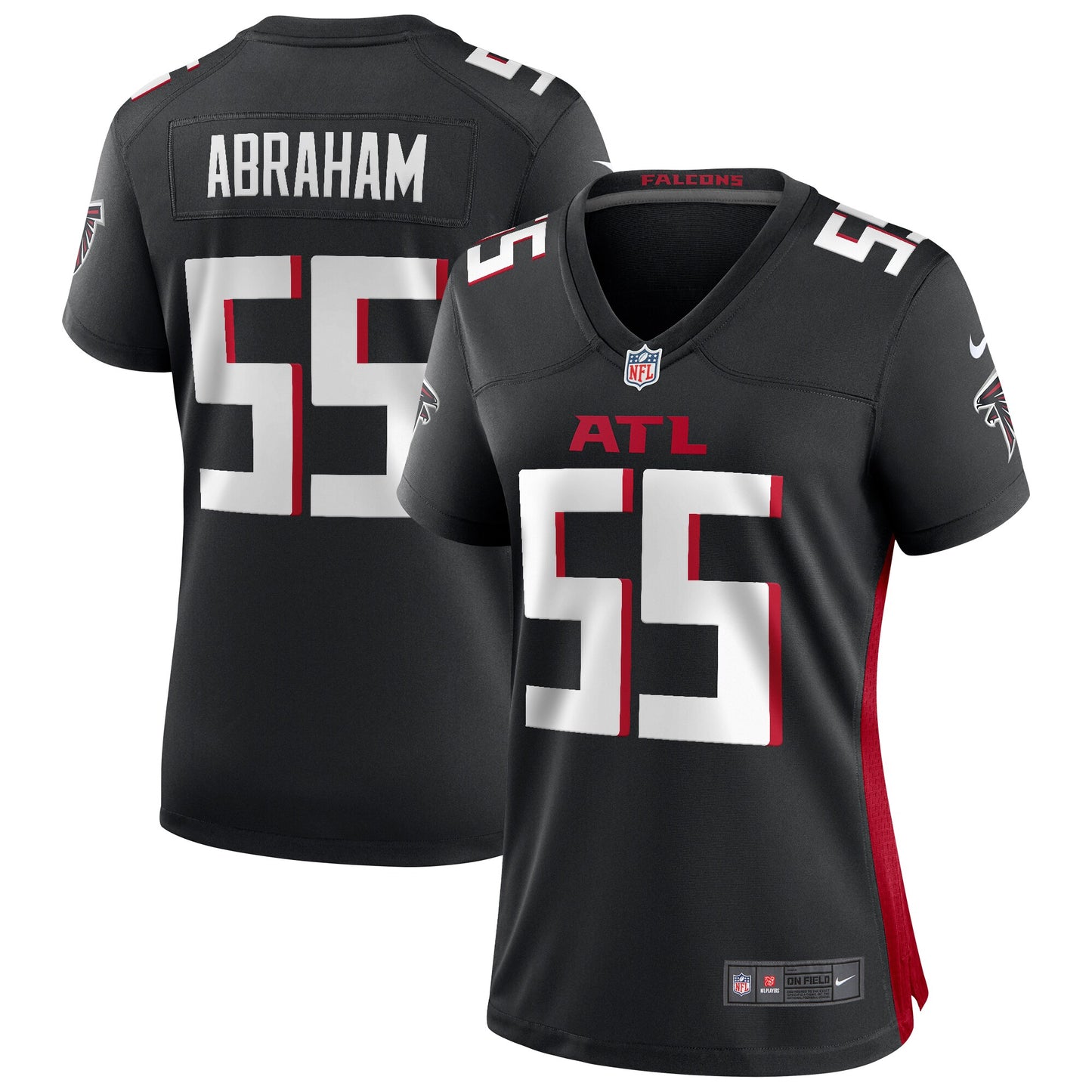 John Abraham Atlanta Falcons Nike Women's Game Retired Player Jersey - Black