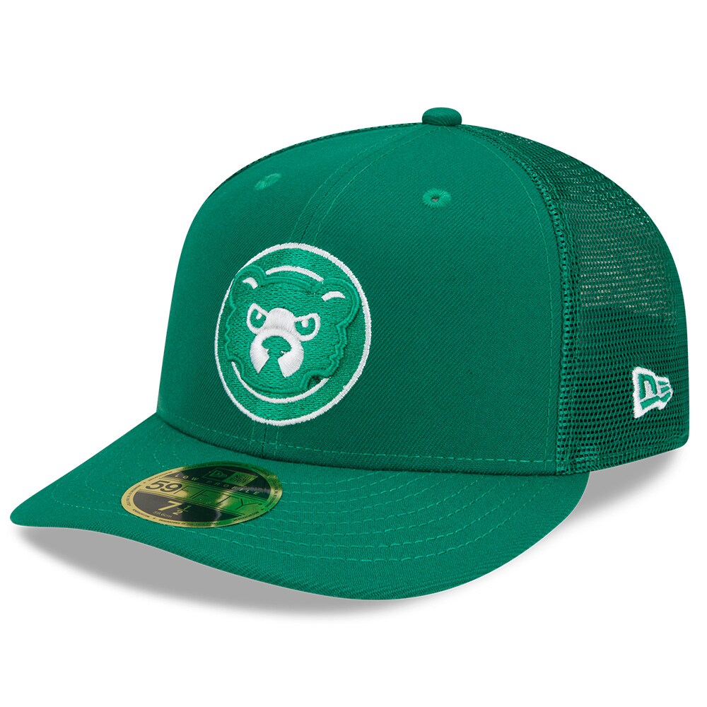 Chicago Cubs New Era 2022 St. Patrick's Day Low Profile 59FIFTY Fitted Hat - Green